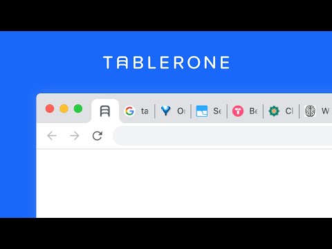 Tablerone Tab Manager Tablerone Tab Manager