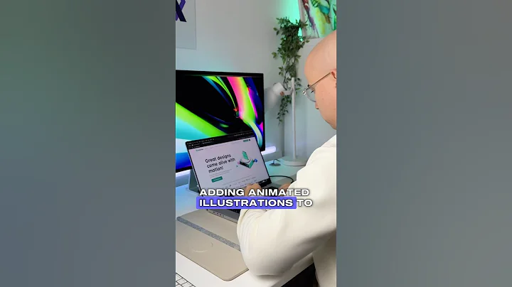 Adding animated illustrations to a Wix Studio website #websitedesign #webdesign #website