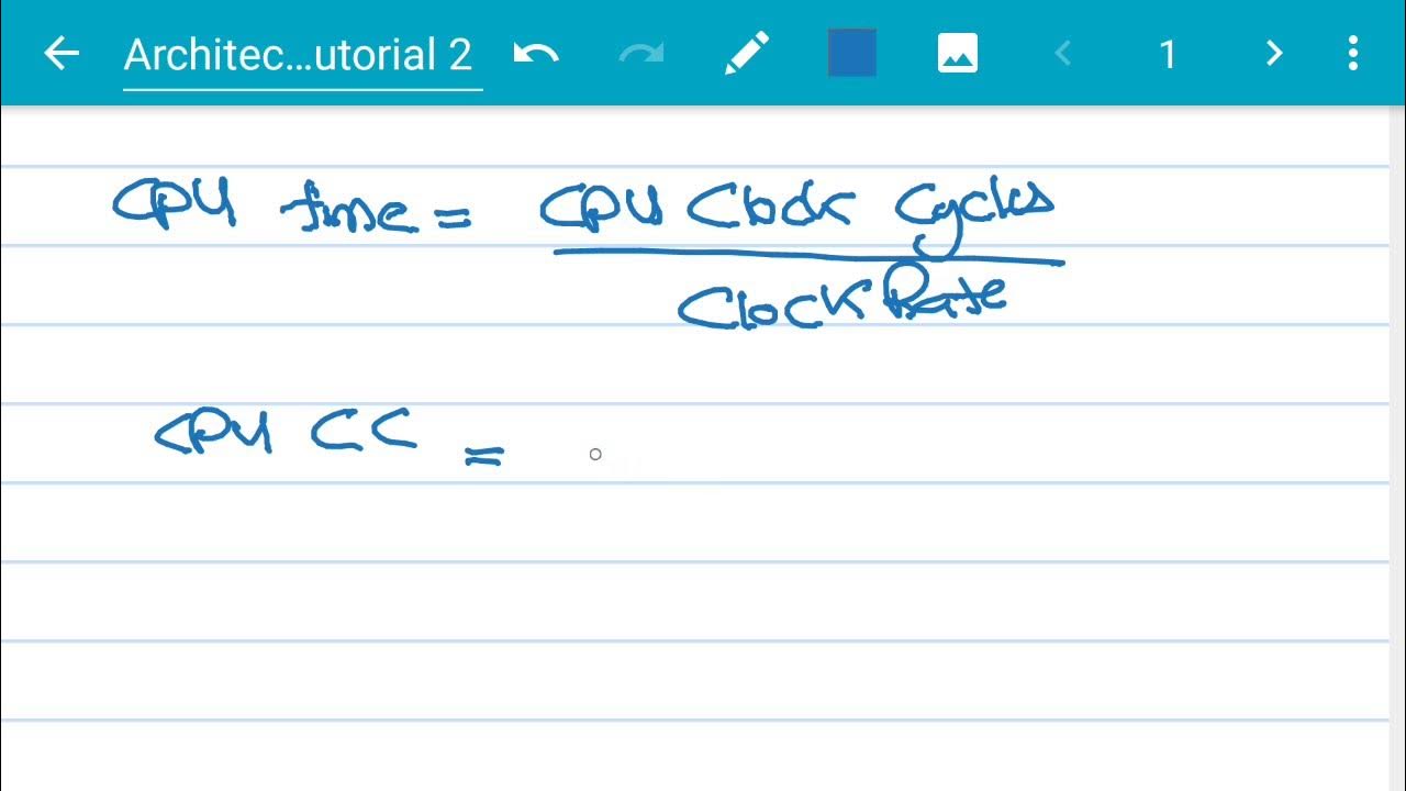 Tutorial 2 (Part 1 CPU time calculation Demonstration) YouTube