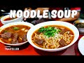 Savoring Authentic Street Food: Delicious Beef Noodle Soup in Pattaya, Thailand