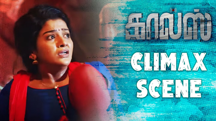 Climax scene | Calls |  V. J. Chitra | Vinodhini | Devadarshini | 4K