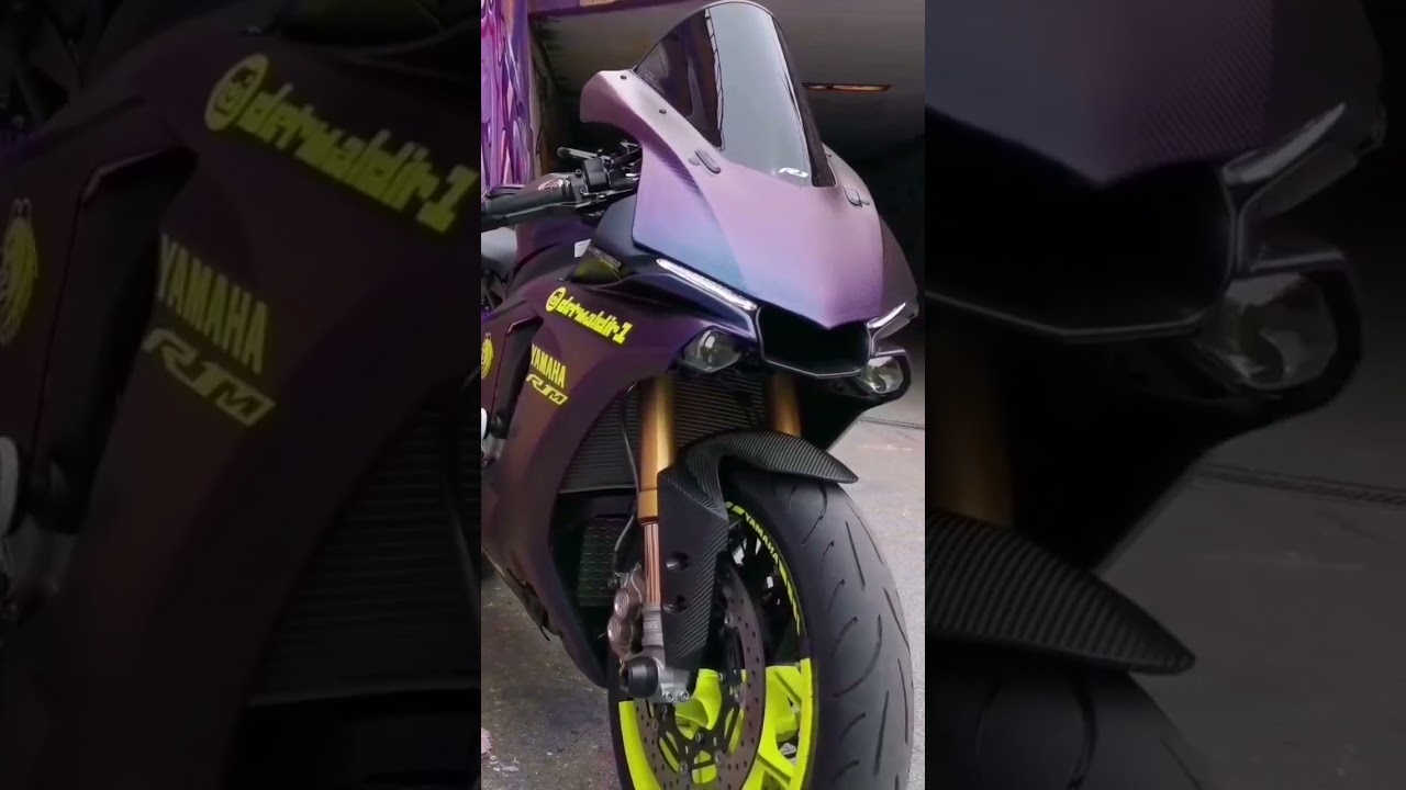 yahama R1M Custom skin💀👽 