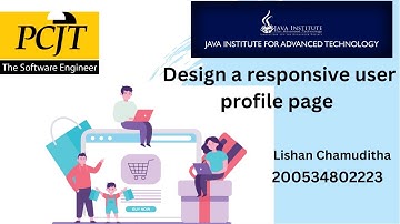 Design a responsive user profile page using HTML, CSS, JavaScript and Bootstrap
