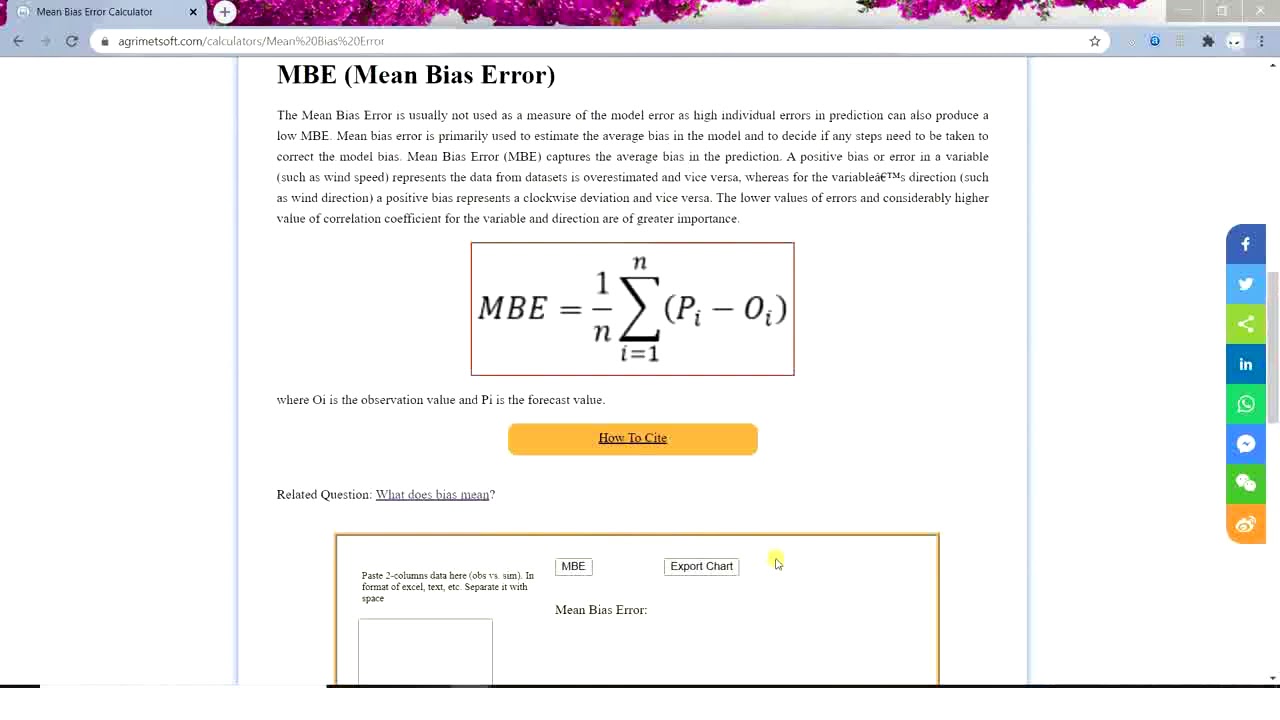 Calculate Root Mean Square Error Excel Or Csv Or Text Data Youtube