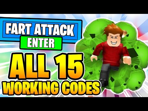 All 15 New Super Op Working Codes In Fart Attack Roblox