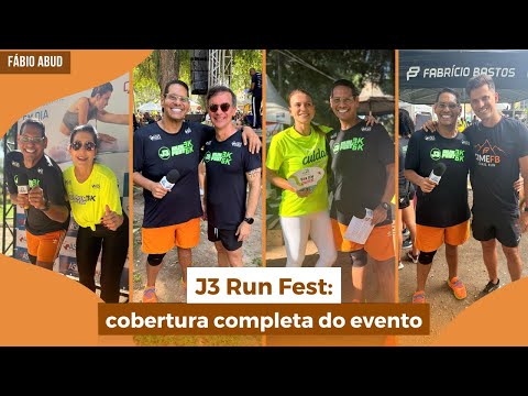 J3 Run Fest: cobertura completa do evento | Programa Fábio Abud