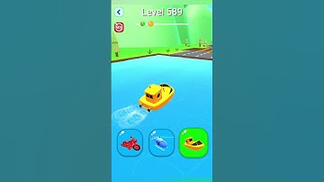 Shape Shifting 2 GAMEPLAY Level No -589 Walkthrough - New Update Car Racing #Shorts #ShapeShifting