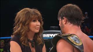 AJ Styles Walks out on TNA and Dixie Carter with the Championship belt Oct  24, 2013