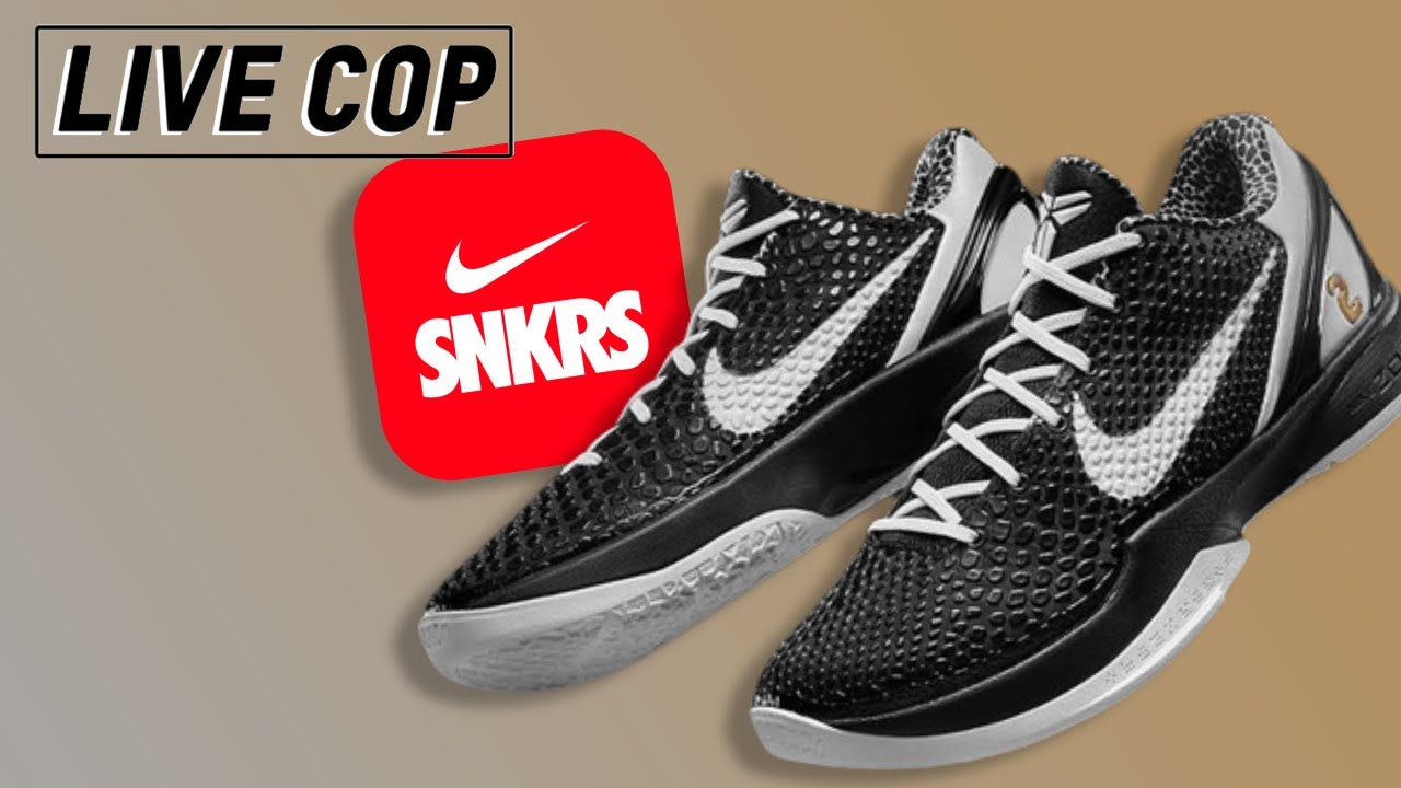 snkrs kobe 6