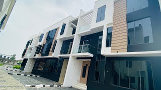 Inside a luxurious $68,000 four bedroom penthouse terrace duplex with bq in Abraham Adesanye