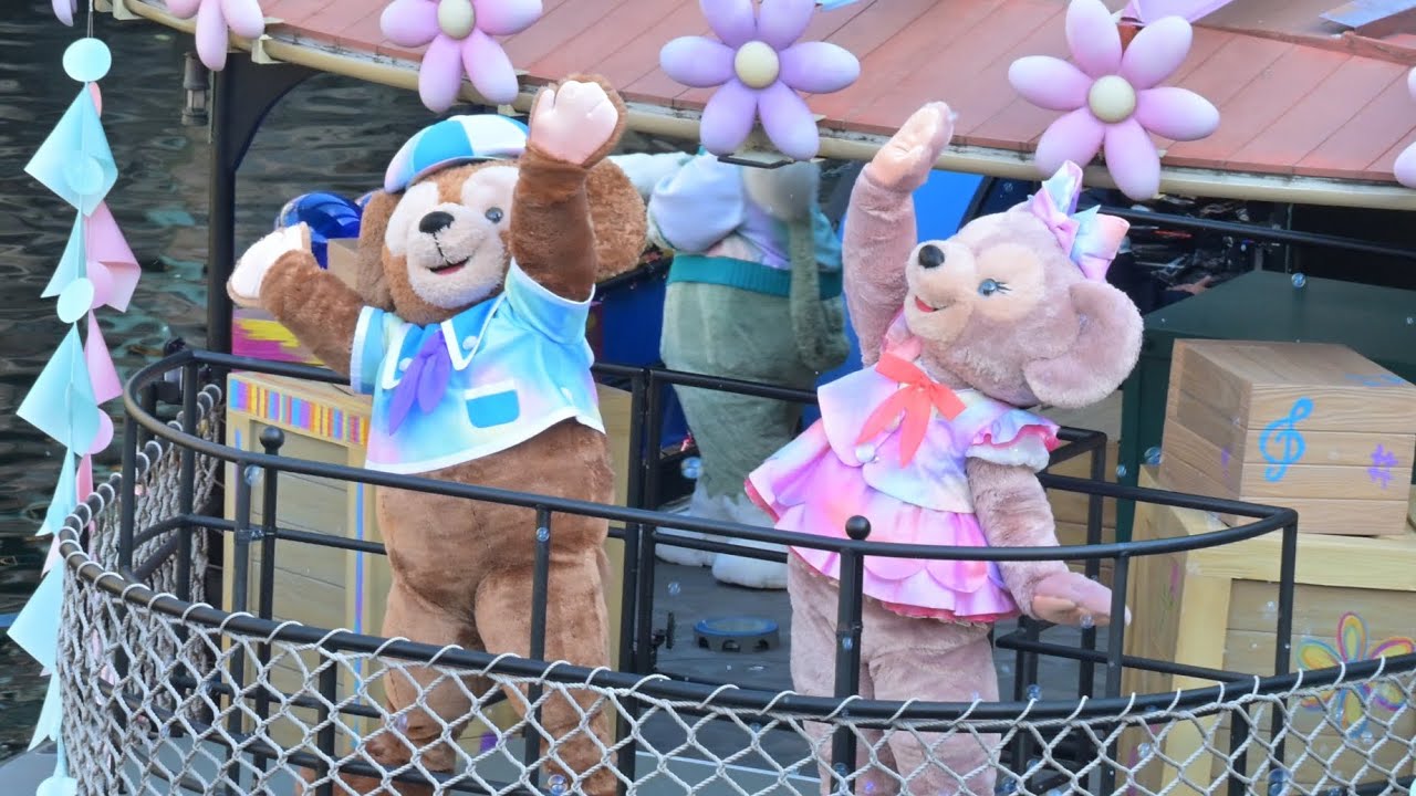 4K/HQAudio) Tokyo DisneySea Duffy and Friends' Colorful Happiness