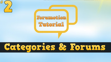 ★ How to Create/Manage Forumotion Categories and Topics (w/ Darkaura005)