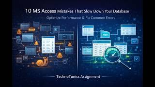 10 MS Access Mistakes That Are Slowing Down Your Database | Technotonics