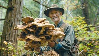 Secrets of Japanese Forest Farming: Millions of Shiitake Mushrooms Harvested in the Mountains