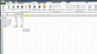 How to Make Excel 2010 formulas invisible or visible