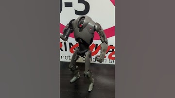 Star Wars The Black Series SUPER BATTLE DROID Lightning Review #shorts