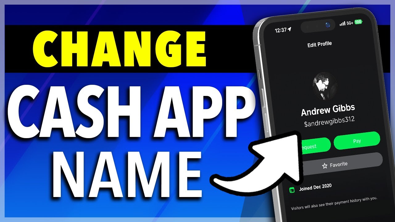How To Update Your Name and Cash Tag on Cash App YouTube