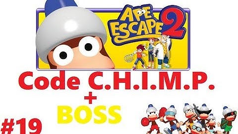 Ape Escape 2 #19 Code C.H.I.M.P. + Giant Yellow Monkey Boss 100% Walkthrough Ps4/Ps2