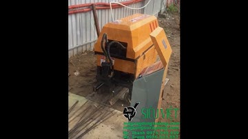 Máy duỗi cắt sắt tự động GT4-12 - Bàn giao tại Hàm Tân - Bình Thuận