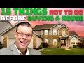 Common Home Buying Mistakes! | First Time Home Buyers Tips and Advice! | Buying a House