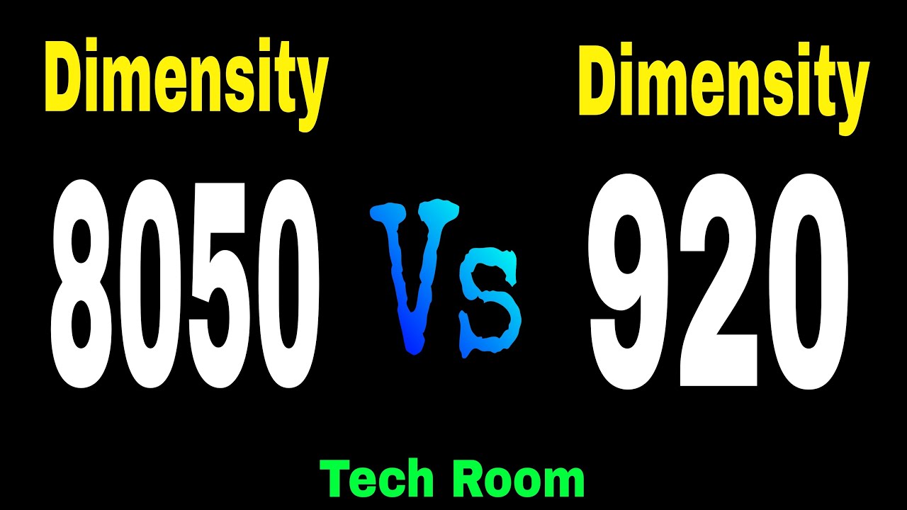 Dimensity 8050 VS Dimensity 920 | Which is best?⚡| Dimensity 920 VS ...