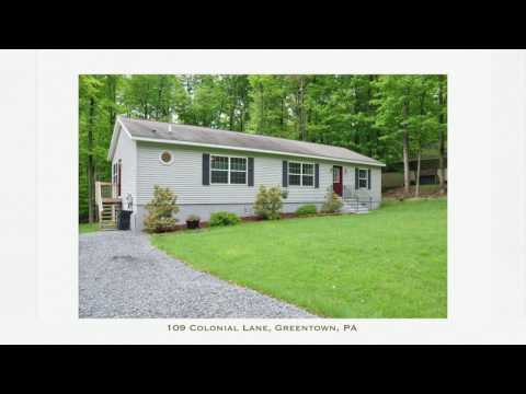 109 Colonial Lane, Greentown, PA home video tour