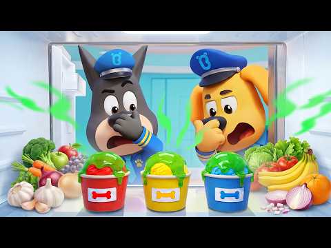 🔴LIVE | The Smelly Mystery | Learn Food Safety Rules | Police Cartoon | Sheriff Labrador