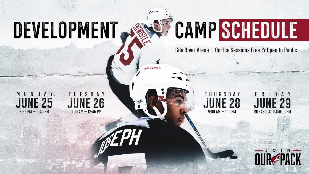 Coyotes Prospect Camp 2018 - Day 1 - Red Team Full Practice