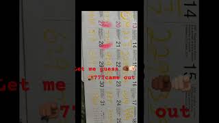 #money 777 @3rdeyelottery287