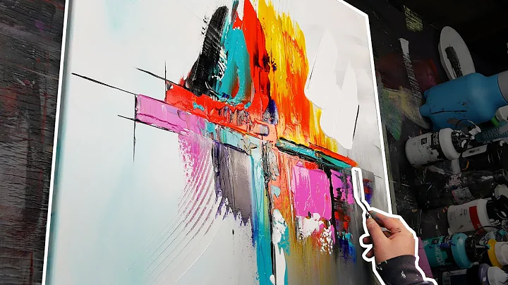 Learn how to paint an Abstract Painting with Palet...