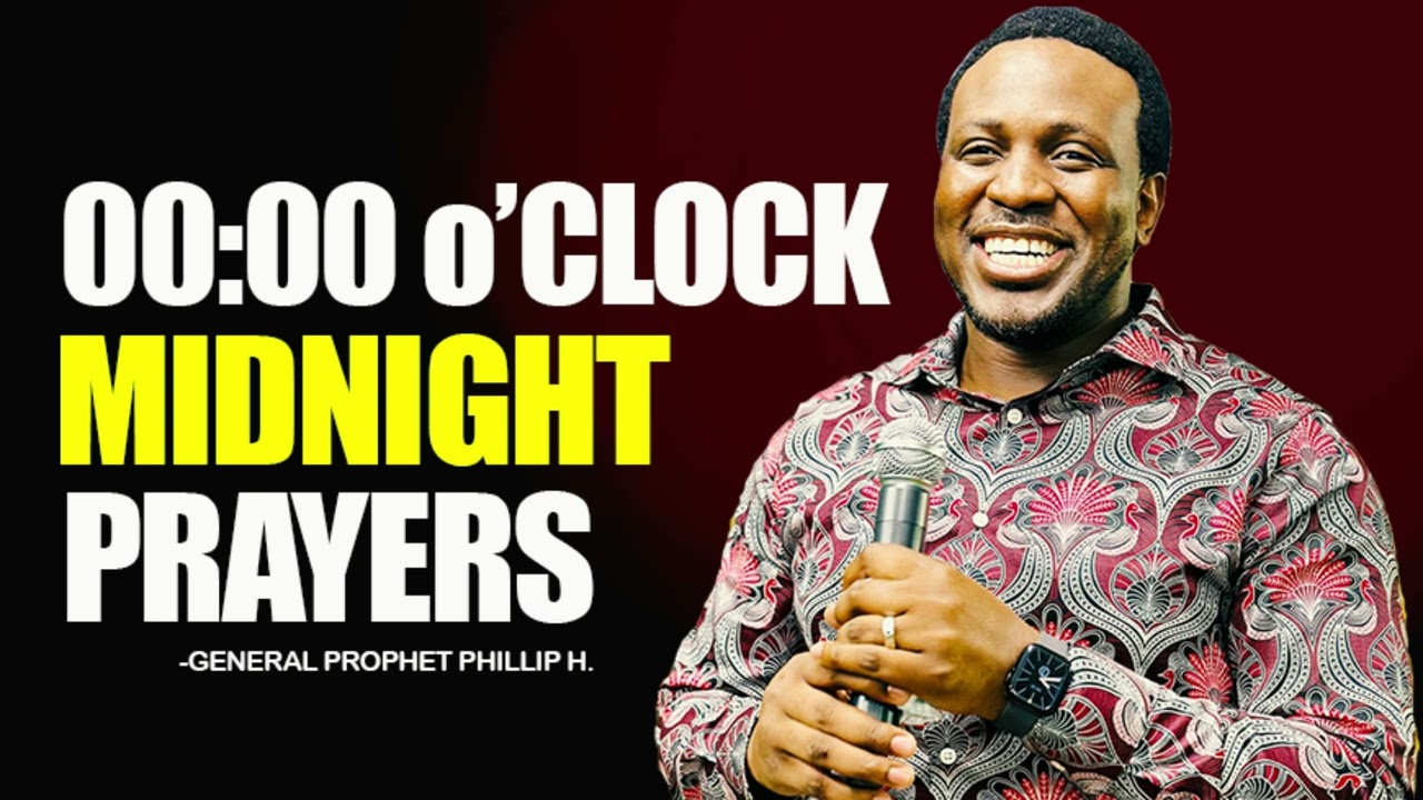 00:00 O'CLOCK MIDNIGHT PRAYERS WITH GENERAL PROPHET PHILLIP HAINDONGO.