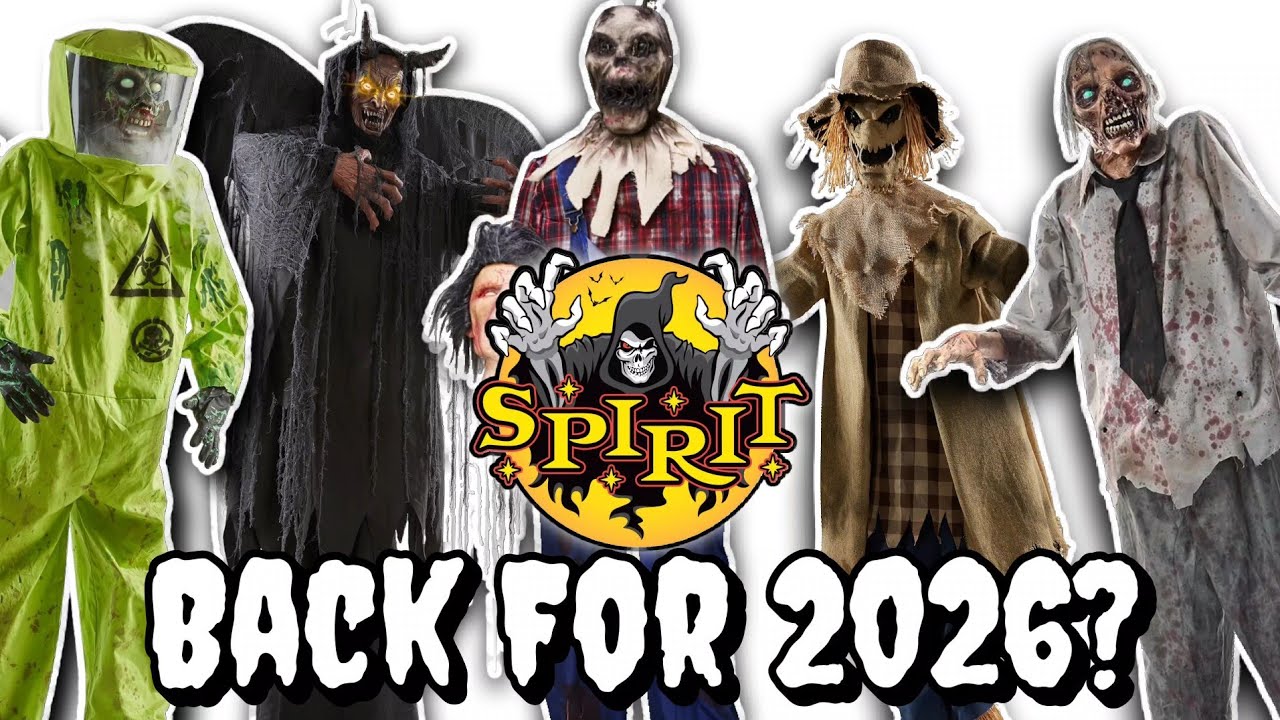 Spirit Halloween 2026 Returning Animatronics | My Thoughts + Predictions