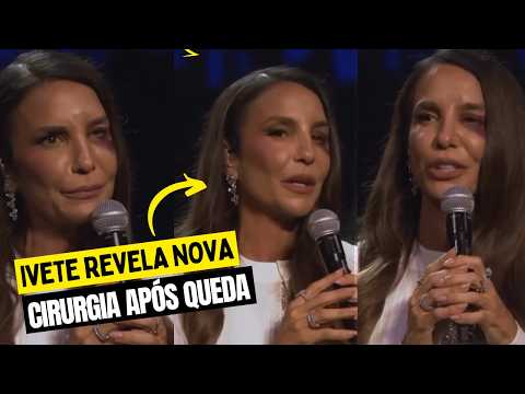 Ivete Sangalo confirma nova cirurgia após alta e surpreende fãs durante show em São Paulo