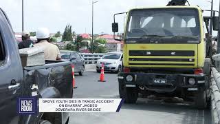 Jovem de Grove morre em acidente tragico na ponte Bharat Jagdeo sobre o rio Deme