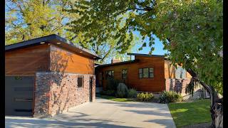 What $1.45M Buys on Boise's Central Rim - A Mid-Century Modern Aesthetic with City & Foothill Views