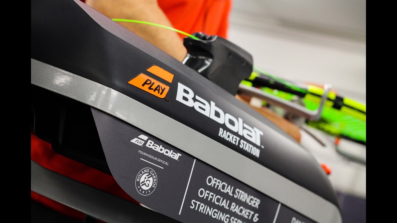babolat stringing machine