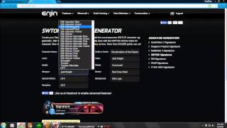 Enjin Signature - SWTOR