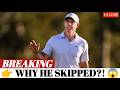 Rory Mcllroy Makes Feelings Clear About His Schedule as PGA Tour Absence Raised Eyebrows