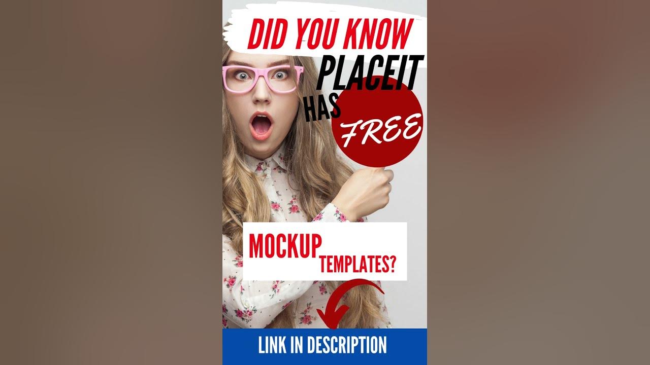 Placeit free mockups #shorts