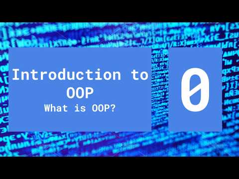 Introduction to Object Oriented Programming