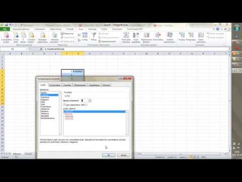 Excel#9 zamiana kropek na przecinki