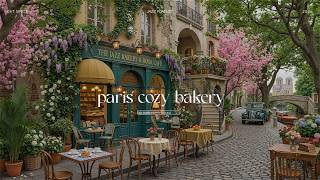 Paris Cozy Bakery Café Jazz ☕ Soft Jazz Music & Blooming Street Vibes for a Gentle Daytime Unwind screenshot 5