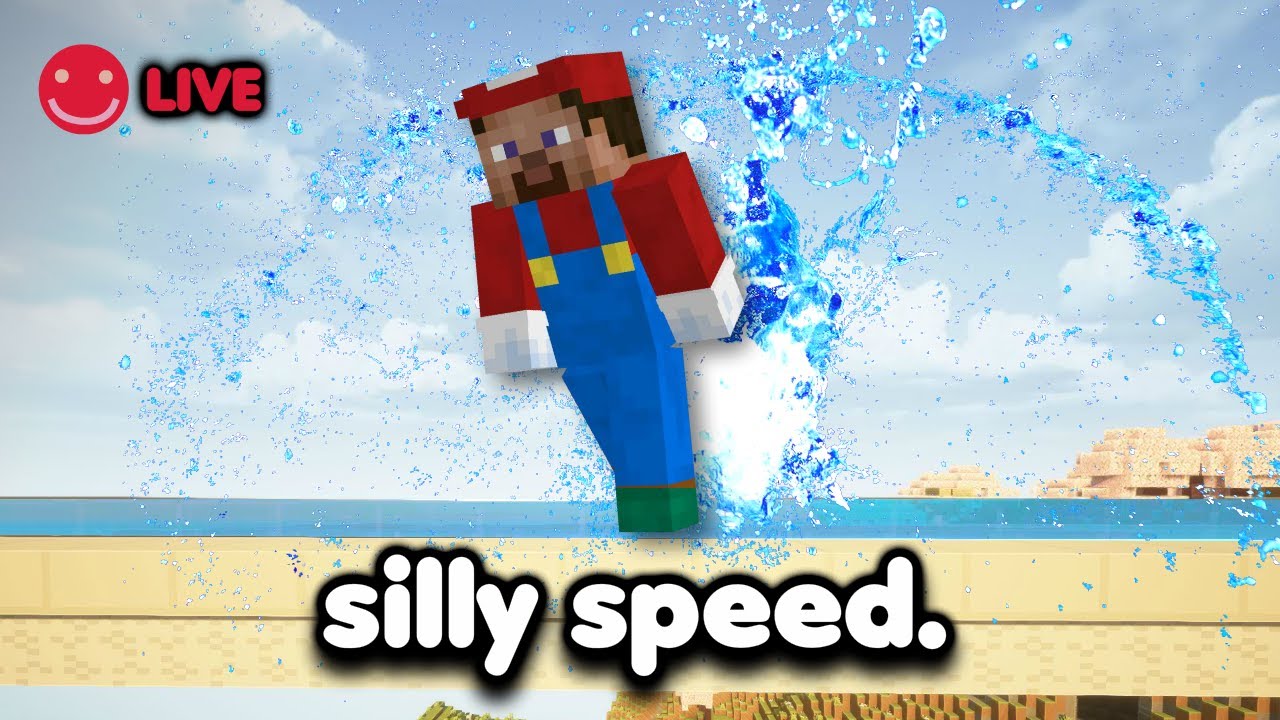 Inventing Water Highways on a Funny Minecraft SMP