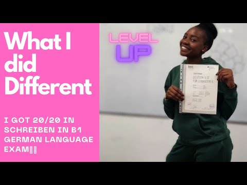 How I Passed my B1 Deutsch Exam | Materials I Used...🇰🇪🇩🇪 - YouTube