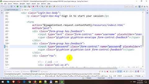 Build Online Help Desk with Spring MVC - Part 2 - Build Login Form