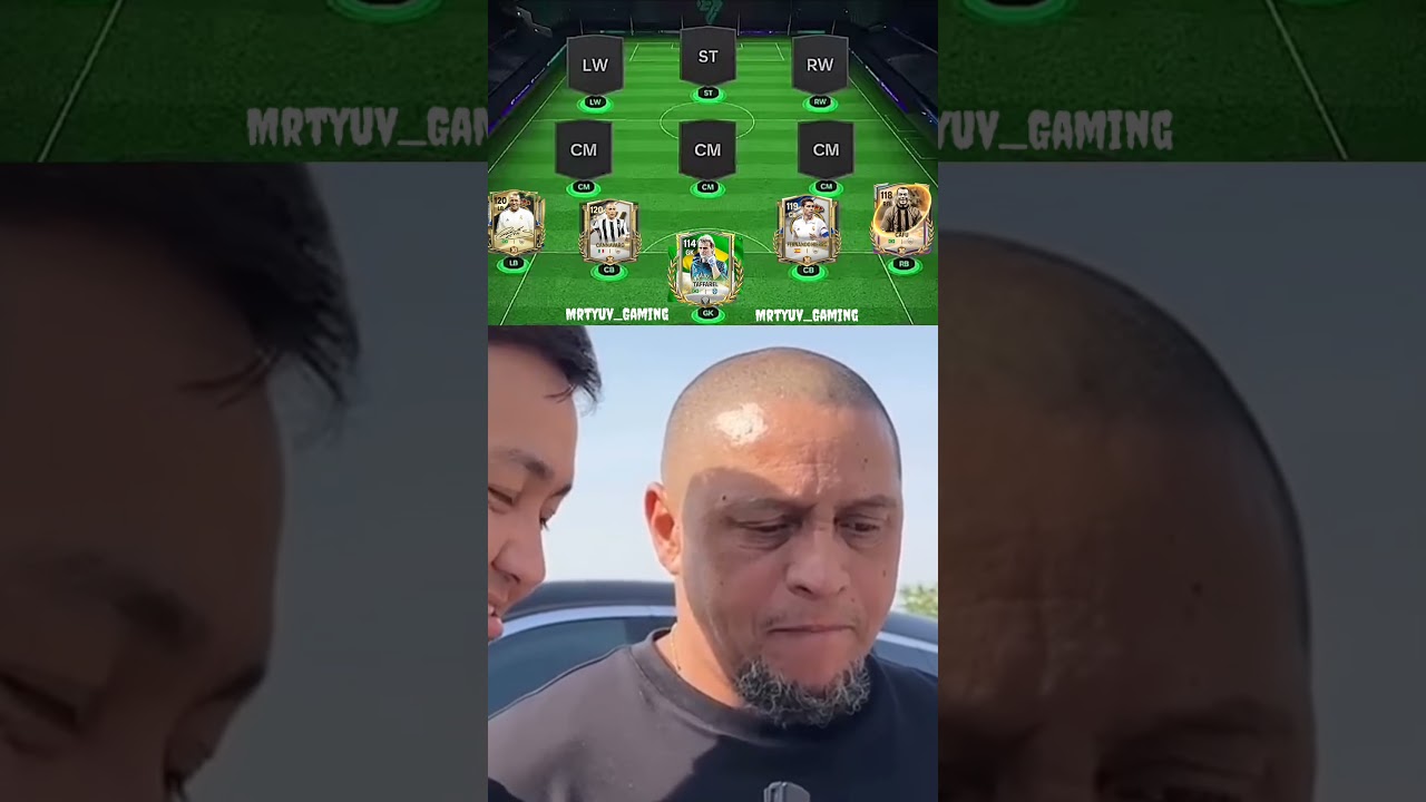 Roberto Carlos Ultimate Team Xl ☠️🤯 #fcmobile #fcmobile26 #shorts