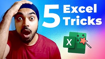 Highly Useful Excel Tricks that NO ONE Knows | Advanced Excel Tips and Tricks