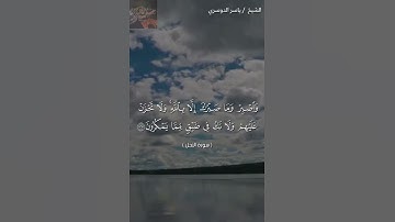 سورة النحل من {126}إلى{128}بصوت الشيخ ياسر الدوسري