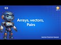 ICPC Tanta Community | Winter 2026 | L0W3 | Arrays, vectors, pairs