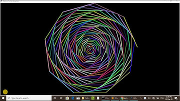Python Turtle Graphics -Use of While loop